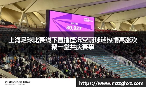 上海足球比赛线下直播盛况空前球迷热情高涨欢聚一堂共庆赛事